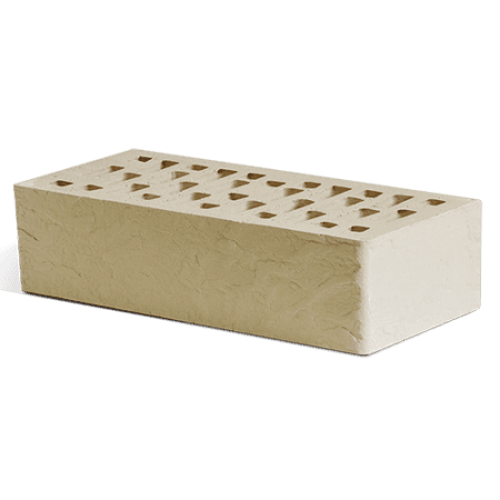 Маркинский кирпич лицевой 1НФ бежевый скала