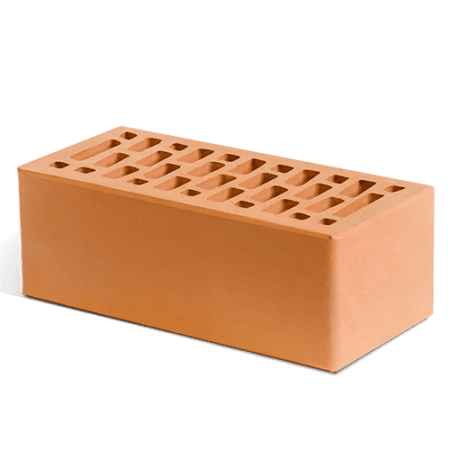 Маркинский кирпич лицевой 1.4НФ красный гладкая