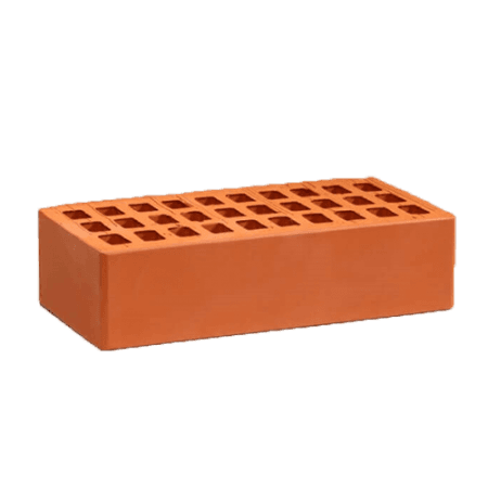 Воротынский кирпич лицевой 1НФ красный гладкий