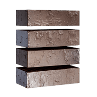 Саранский кирпич лицевой 1НФ флеш-обжиг графит сахара