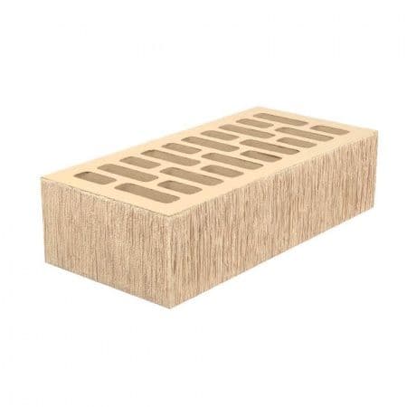 Ижевский кирпич лицевой 1НФ Пальмира Премиум (солома) бархат