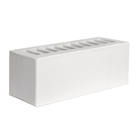 Кирпич Красная Гвардия лицевой 0,9НФ Белый Гладкий