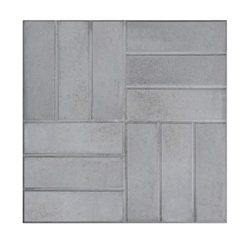 Тротуарная плитка Арт Альянс 12 камней 500 х 500 х 60 Серый