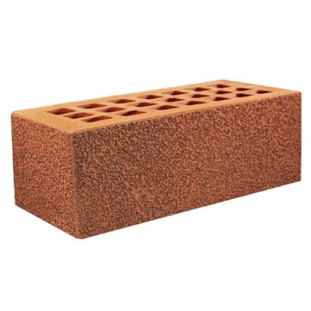 Железногорский кирпич лицевой 1,4НФ красный пена