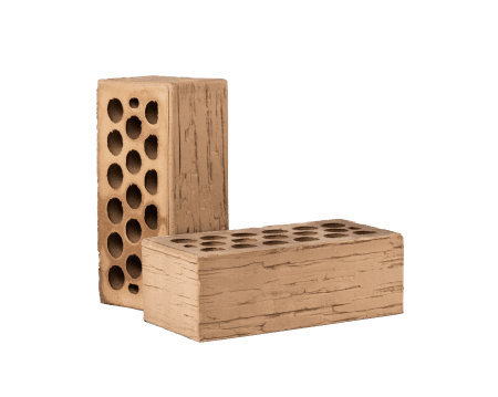 Кощаковский кирпич лицевой 1,4НФ мокко дикий камень (1 категория)