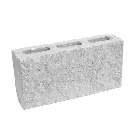 Блок перегородочный пустотелый Besser цветной на белом цементе — купить Бессер блоки в Казани | Акост Трейд