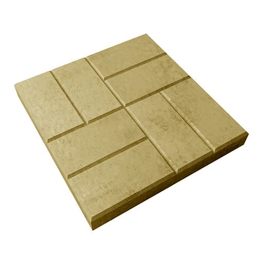 Тротуарная плитка Арт Альянс 8 кирпичей (шагрень) 300 х 300 х 60 Другой