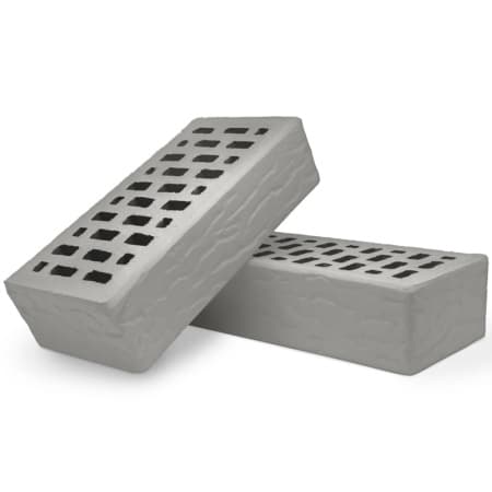 Кирпич лицевой пустотелый Terex серый рустик 1НФ