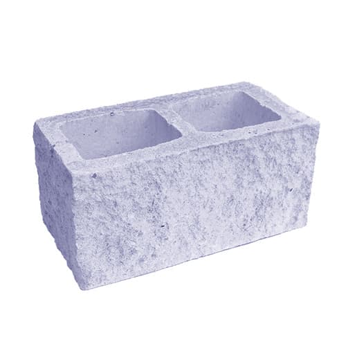 Сплитерный стеновой блок рядовой ССБР 39 цветной