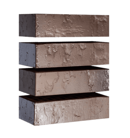 Саранский кирпич лицевой 0.7 НФ флеш-обжиг графит сахара