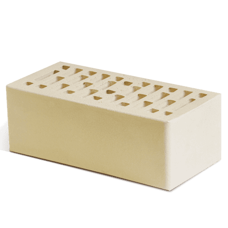 Маркинский кирпич лицевой 1.4НФ светло-бежевый гладкая