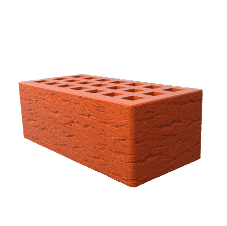 Саранский кирпич лицевой (СЗЛК) 1.4НФ красный ольха2