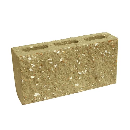 Сплитерный перегородочный блок ССПБ 39 светло-коричневый с мраморной крошкой