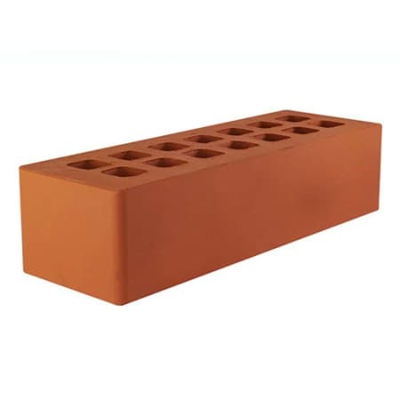 Железногорский кирпич лицевой 0,7НФ красный гладкий