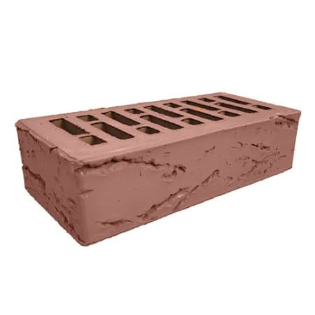 Кирпич лицевой Строма 1НФ бордо кора дуба