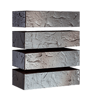 Саранский кирпич лицевой 1НФ флеш-обжиг графит сланец