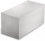 Газобетонный стеновой блок ГРАС D350 600*250*400