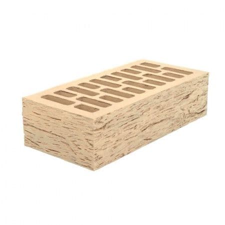 Ижевский кирпич лицевой 1НФ Пальмира Премиум (солома) лофт