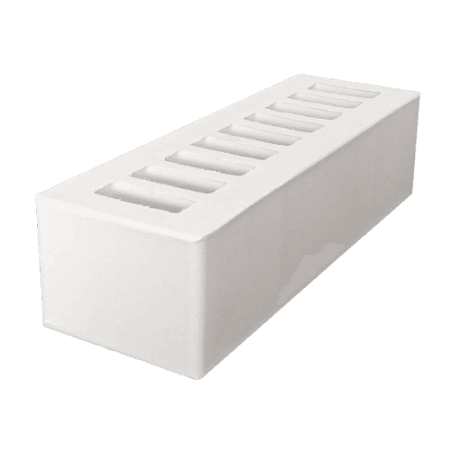 Кирпич Красная Гвардия лицевой 0,7 НФ Белый Гладкий