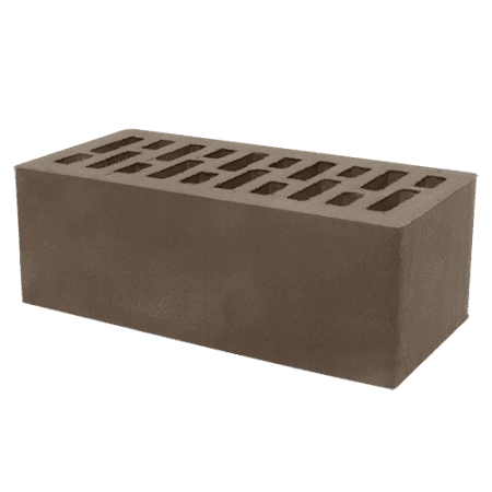 Кирпич лицевой Тербунский гончар пустотелый 1,4НФ корица гладкий