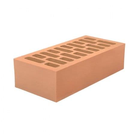 Ижевский кирпич лицевой 1НФ Барселона Премиум (персик) гладкий