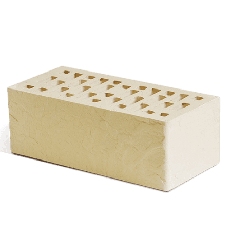 Маркинский кирпич лицевой 1.4НФ светло-бежевый скала