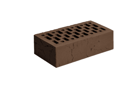 Саранский кирпич лицевой 1НФ шоколад сланец