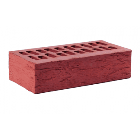 Ижевский кирпич лицевой 1НФ Бордо Премиум (бордовый) лофт