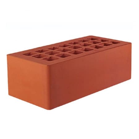 Железногорский кирпич лицевой 1,4НФ красный гладкий