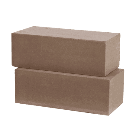 Кирпич силикатный колотый МЗСК шоколад 0,5 НФ