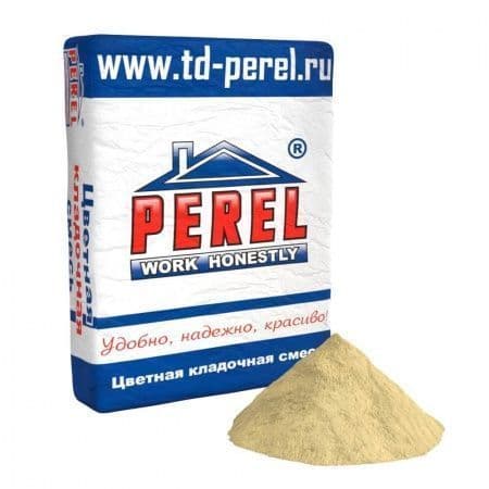 Смесь кладочная цветная Perel NL бежевый 0120 50 кг