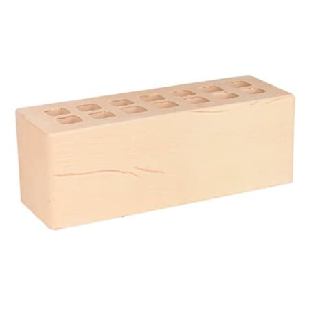 Железногорский кирпич лицевой 0,96НФ слоновая кость дерево