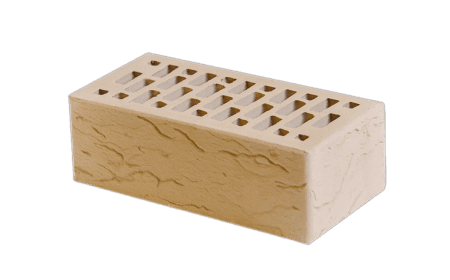 Маркинский кирпич лицевой 1.4НФ капучино 01 риф