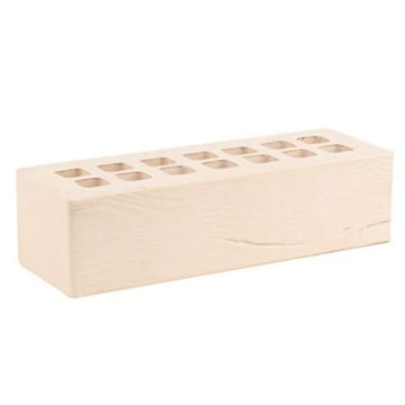 Железногорский кирпич лицевой 0,7НФ слоновая кость дерево