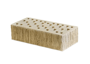 Маркинский кирпич лицевой 1.4НФ бежевый тростник