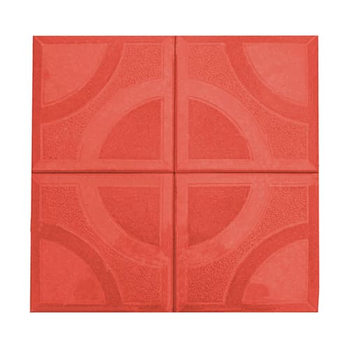 Тротуарная плитка Арт Альянс Круг 250 х 250 х 25 Красный