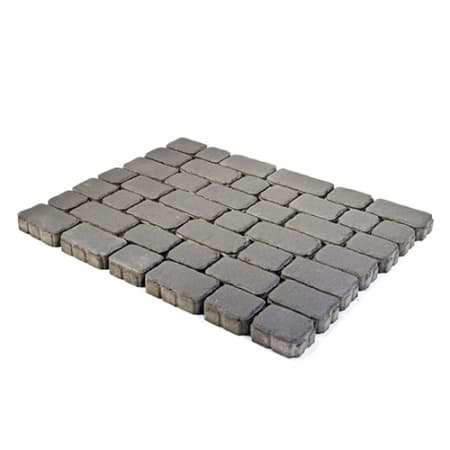 Тротуарная плитка Braer Ривьера Серый, h=60