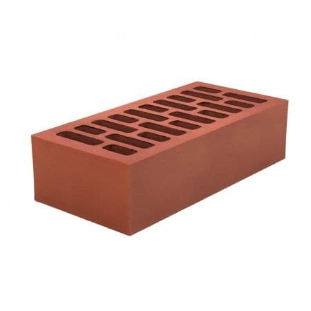 Ижевский кирпич лицевой 1НФ Лондон Премиум (терракот) гладкий