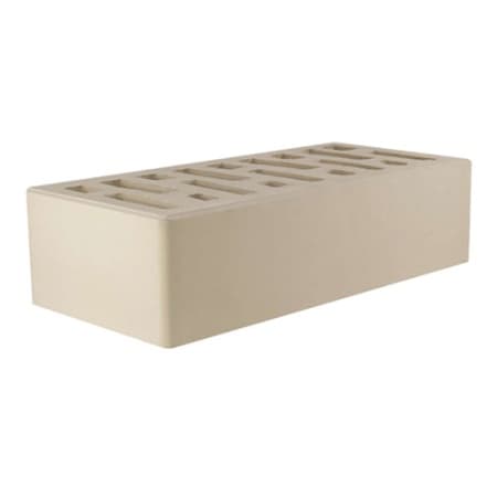 Кирпич лицевой Старый Оскол 1НФ белый гладкий