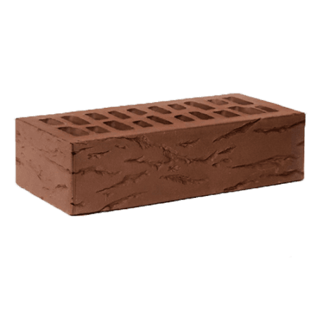 Ижевский кирпич лицевой 1НФ Брюгге Премиум (светлый шоколад) брик