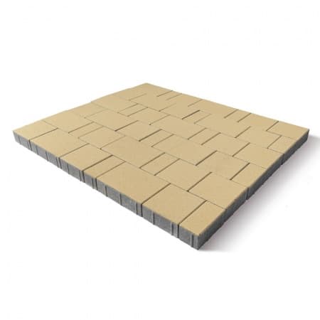 Тротуарная плитка Braer Старый город Ландхаус Песочный, h=80