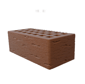 Саранский кирпич лицевой (СЗЛК) 1.4НФ шоколад ольха3