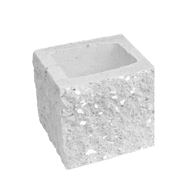 Сплитерный стеновой полублок рядовой ССБР 19 сталь с мраморной крошкой