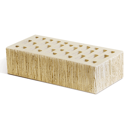 Маркинский кирпич лицевой 1НФ светло-бежевый тростник