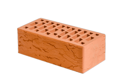 Маркинский кирпич лицевой 1.4НФ красный риф