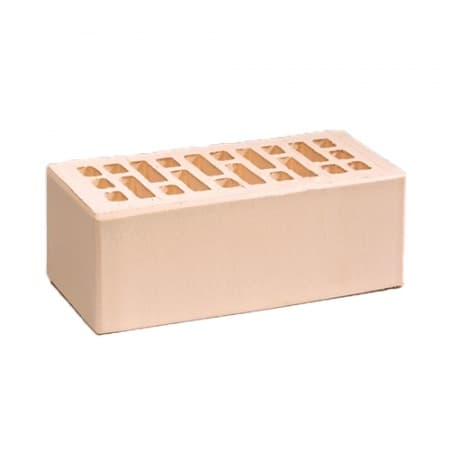 Воротынский кирпич лицевой 1,4НФ слоновая кость гладкий