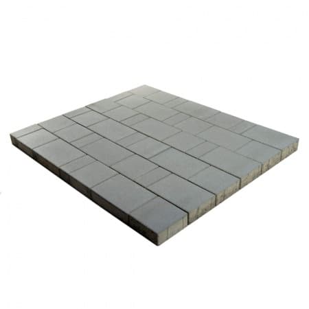 Тротуарная плитка Braer Старый город Ландхаус Серый, h=60