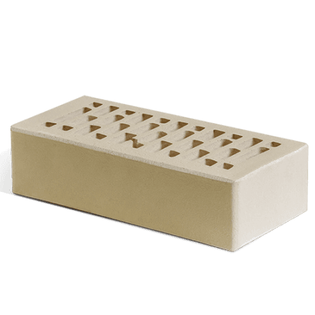 Маркинский кирпич лицевой 1НФ бежевый гладкая