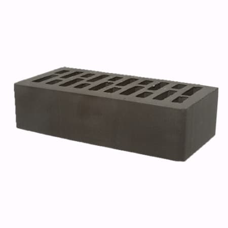 Кирпич лицевой Тербунский гончар пустотелый 1НФ графит гладкий