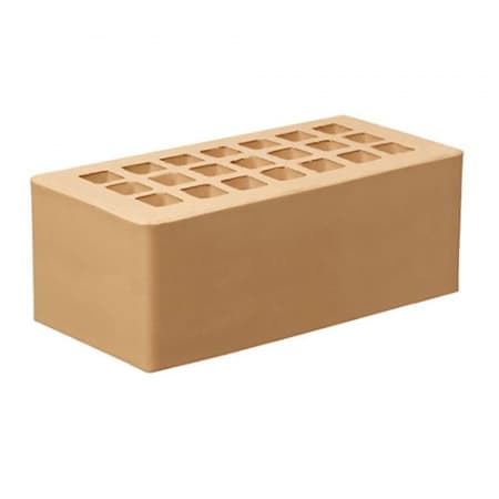 Железногорский кирпич лицевой 1,4НФ медовый гладкий